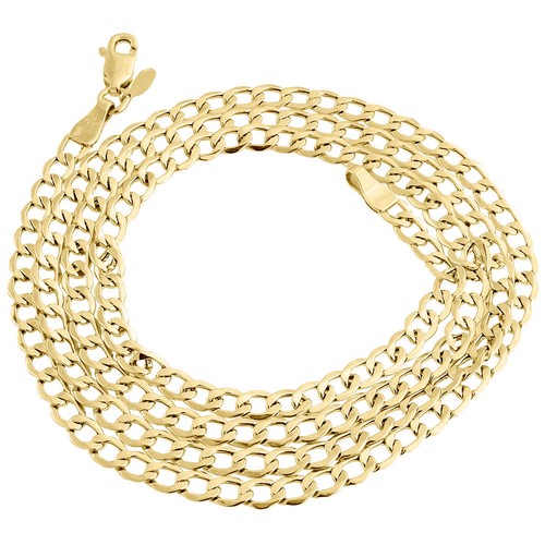 Mens hollow 10k yellow - yellow, gold