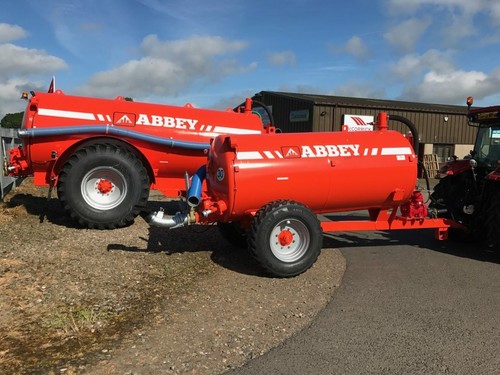Abbey slurry tanker - , stickers