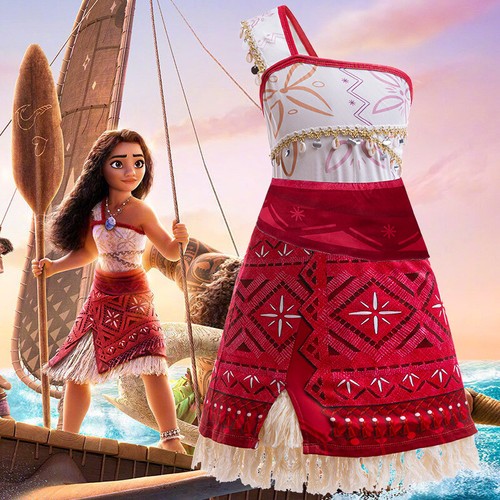 Kids girls moana costume - girls,
