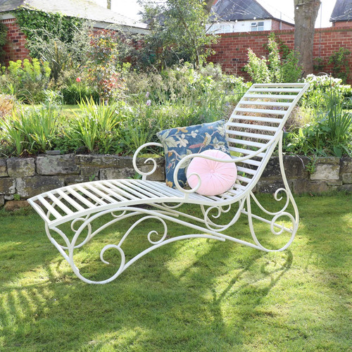 Large cream metal sun - cream,