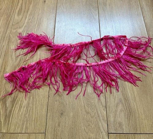 Ostrich feather boa trim - feather,