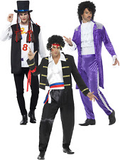 80s Pop Star New Romantic Fancy Dress Purple Adam Ant Prince Boy George
