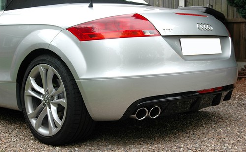 Audi rear bumper spoiler - audi, tt
