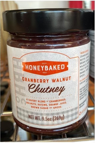 Honey baked ham - baked, cranberry