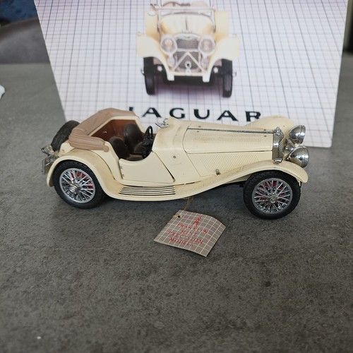 Franklin mint jaguar - mint, 1:24