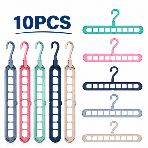10pack clothes hangers holes - clothes,