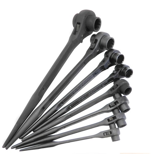 Double socket ratchet podger - socket,