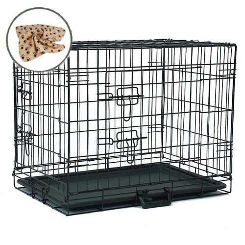 Dog cage pet puppy foldable - cage,