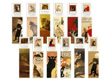 Steinlen bookmarks Set of 12 art nouveau Fine Art Bookmark Collection art gift