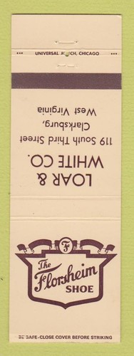 Matchbook cover florsheim - -,