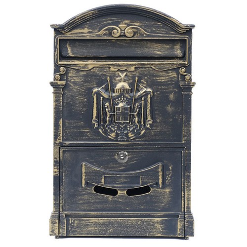 Vintage post box large - vintage, letter