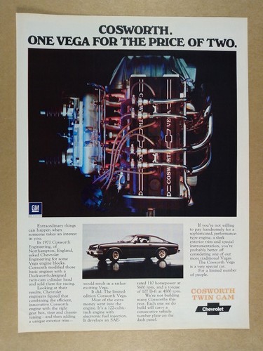 1975 chevrolet cosworth vega - cosworth,