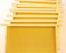 Assembled National Brood Bee Hive Frames and Foundation