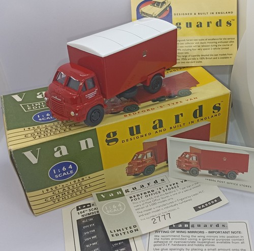 Vanguards bedford type van - vanguards,