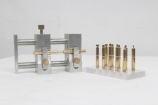 Jig Transfer & Brass Dop Stick Set for Faceting Machine Lapidary Gemstone Cuttin