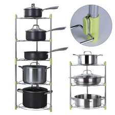 3/5Tier Kitchen Cook Pan Pot