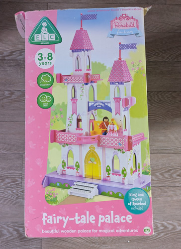 Wood play set - castle, elc