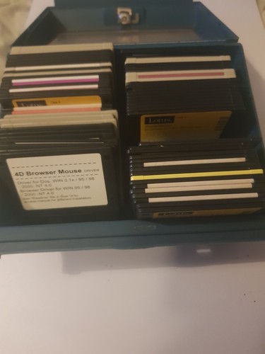 Floppy disks in - 3.5", box