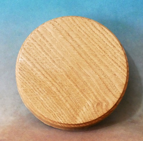 Reclaimed oak round - oak, wooden