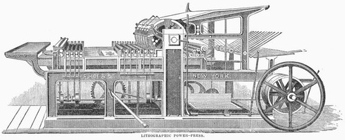 19th century lithographic - 19th,