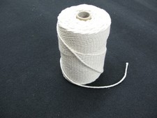 PIPING CORD WHITE BLEACHED COTTON WASHABLE UPHOLSTERY 3mm 4mm 5mm 6mm