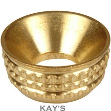 SOLID BRASS CUP WASHERS TURNED