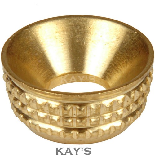 Solid brass cup washers - brass, turned