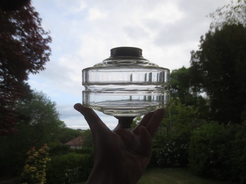 Antique cut glass - cut, oil