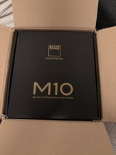NAD M10 Masters BluOs streaming Amplifier Hypex Ncore ESS Sabre DAC Dirac Live 