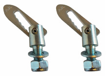 M12 ANTILUCE FASTENER TRAILER/TRUCK/HORSE BOX/DROP DOWN TAILGATE -DROP LOCK X 2
