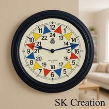 Royal Air Force Style, RAF Sector Clock, Souvenir WW2 Design Outdoor Wall Clock.