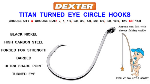 Dexter titan turned eye circle - titan,