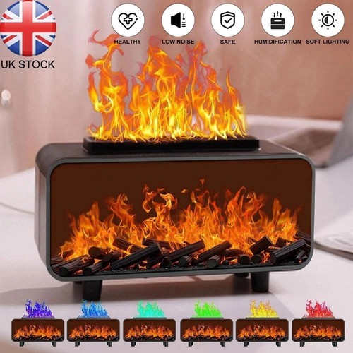 Fireplace flame humidifier - flame,