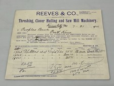 Reeves & Co Threshing Machine