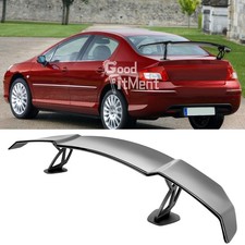 For Peugeot 206 207 407 Saloon 56'' Gloss Rear Trunk Spoiler Tail Wing GT Racing