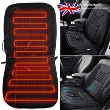 12V Car Seat Pad Cushion Cover Heating Heater Warm Heated Cold Winter Universal.