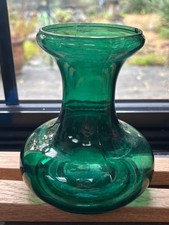 Antique Green Glass Hyacinth