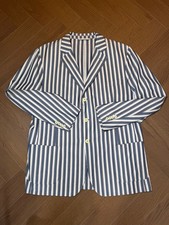 Vintage Gant USA Men’s Striped Boating Blazer Collage Sport Regatta Size 56