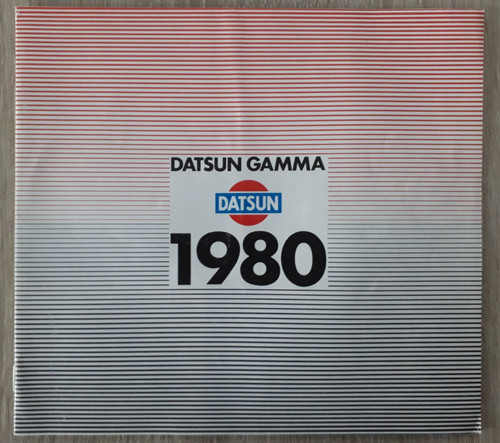 Datsun range brochure 1980 - brochure,