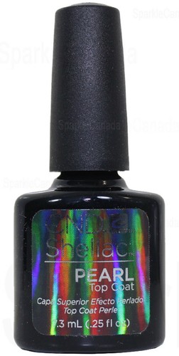 Cnd shellac pearl top - shellac,