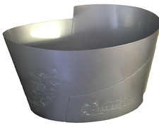 PERRIER JOUET CHAMPAGNE DOUBLE MAGNUM CHAMPAGNE COOLER BUCKET METAL UNUSED