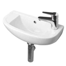 RAK Ceramics Compact 215mm Cloakroom Basin 1 Tap Hole COMSLWB1RH