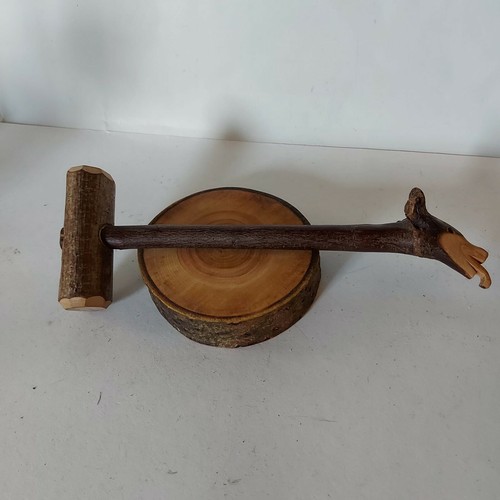 Handmade wood gavel block - handmade,