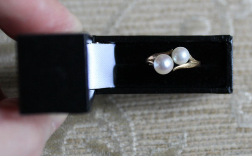 Mikimoto 14ct yellow - , gold
