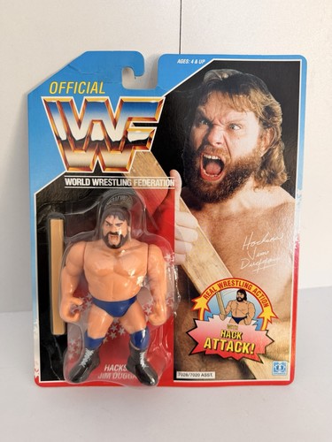 Vintage wwf hasbro hacksaw jim - hacksaw,