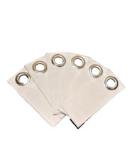 6 peel/stick Tyvek Grommet