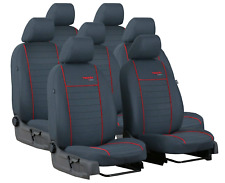 TAILORED SEAT COVERS For VW TOURAN 7 Seats 2016 -2023 FABRIC