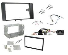 Double Din Facia Panel Cage Stalk Steering Controls Fitting Kit For Audi A3 8P