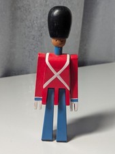 Vintage Kay Bojesen Wooden Christmas Danish Toy Soldier Royal Grenadier Guard CH