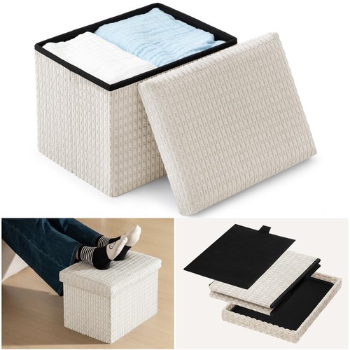 Storage ottoman with lid - storage,